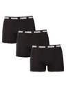 Puma Sada tří - pánské boxerky Puma černé