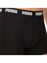 Puma Sada tří - pánské boxerky Puma černé