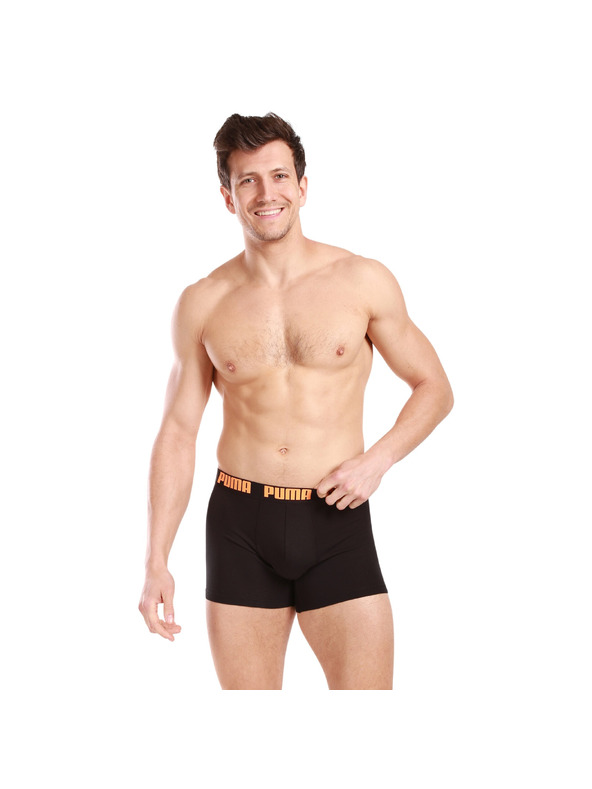 Puma Sada dvou - pánské boxerky Puma černé