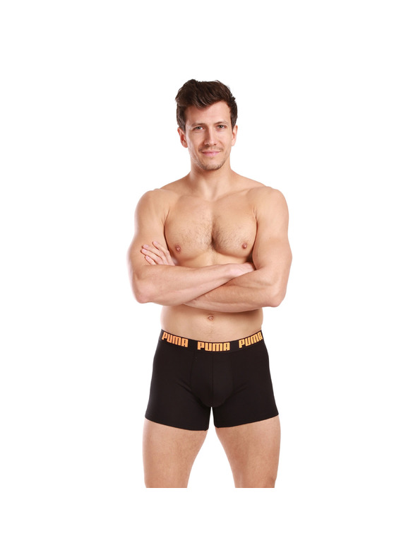 Puma Sada dvou - pánské boxerky Puma černé