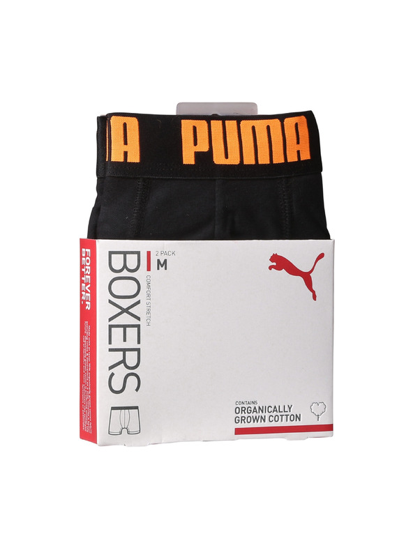 Puma Sada dvou - pánské boxerky Puma černé
