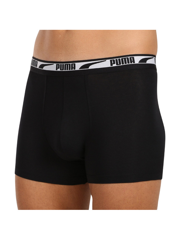Puma Sada dvou - pánské boxerky Puma černé