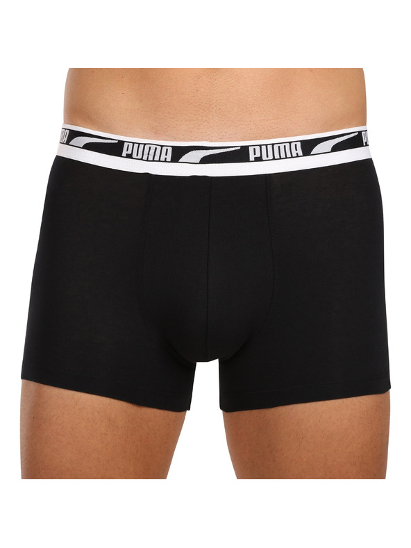 Puma Sada dvou - pánské boxerky Puma černé