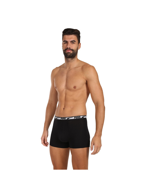 Puma Sada dvou - pánské boxerky Puma černé
