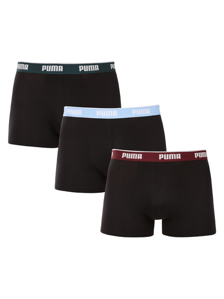 Puma Sada tří - pánské boxerky Puma černé