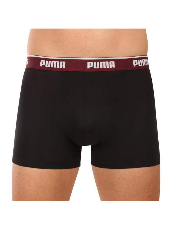 Puma Sada tří - pánské boxerky Puma černé