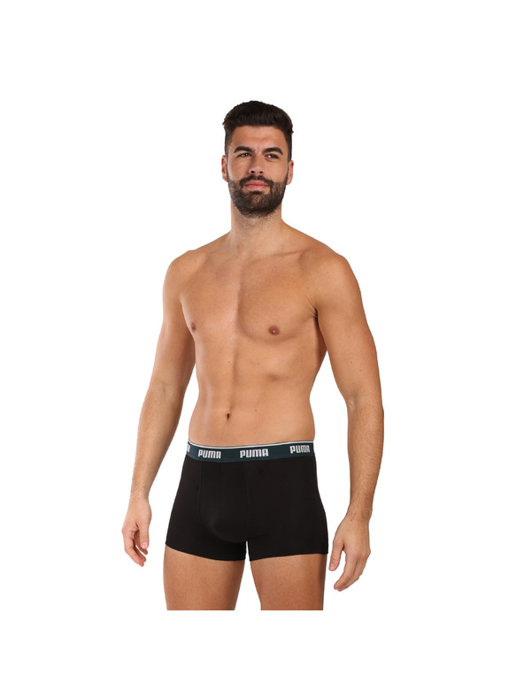 Puma Sada tří - pánské boxerky Puma černé