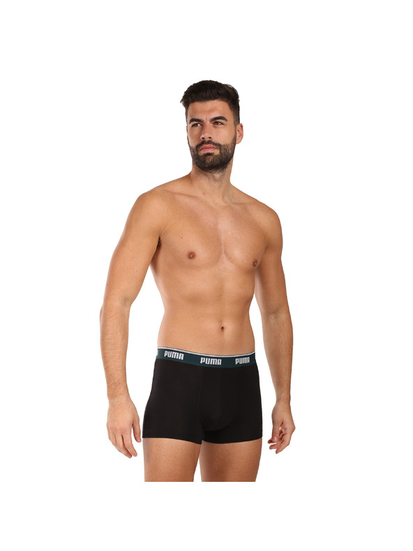 Puma Sada tří - pánské boxerky Puma černé