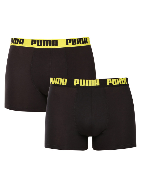 Puma Sada dvou - pánské boxerky Puma černé