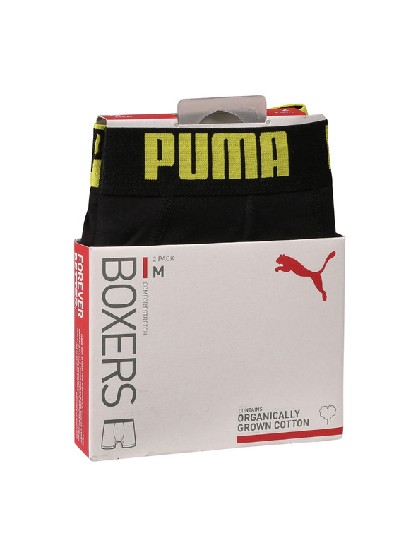 Puma Sada dvou - pánské boxerky Puma černé