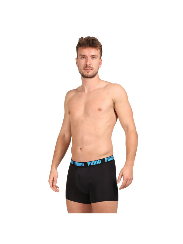 Puma Sada dvou - pánské boxerky Puma černé