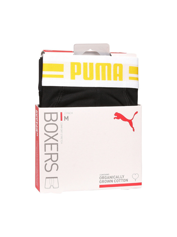 Puma Sada dvou - pánské boxerky Puma černé