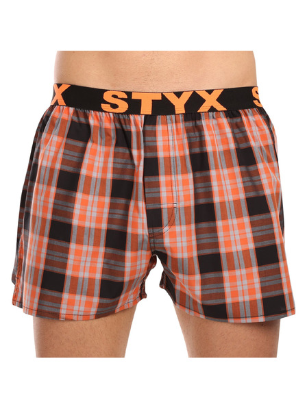 Styx Pánské trenky Styx sportovní guma vícebarevné
