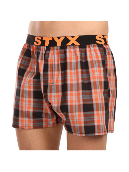 Styx Pánské trenky Styx sportovní guma vícebarevné