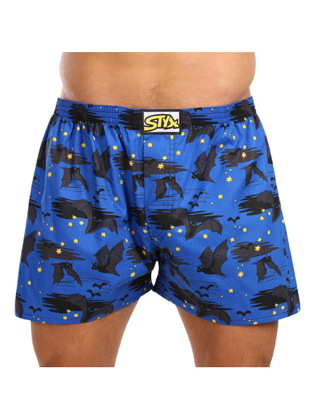 Styx Sada pěti - pánské trenky Styx art klasická guma vícebarevné