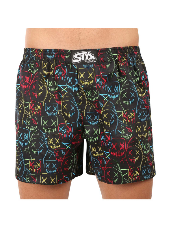Styx Sada pěti - pánské trenky Styx premium art klasická guma