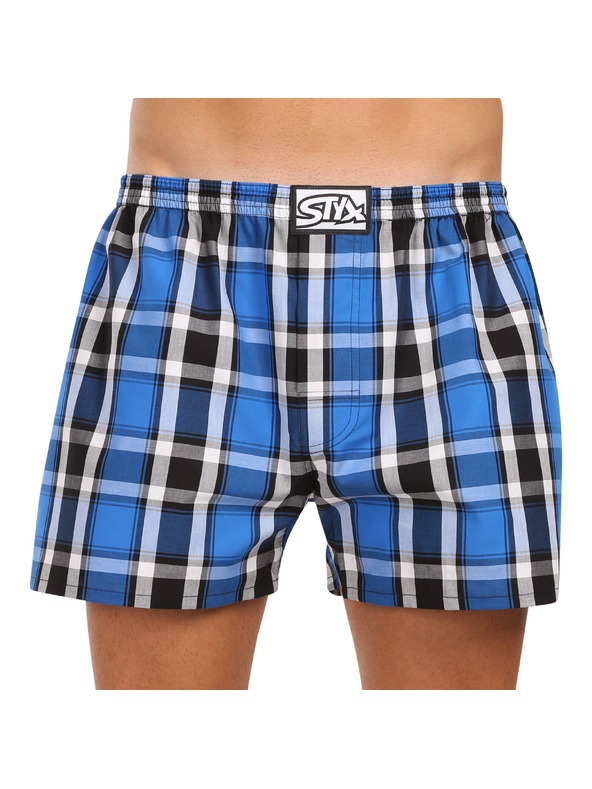 Styx Sada pěti - pánské trenky Styx klasická guma vícebarevné