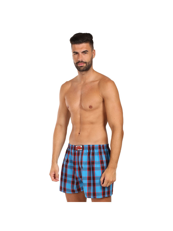 Styx Sada pěti - pánské trenky Styx klasická guma vícebarevné