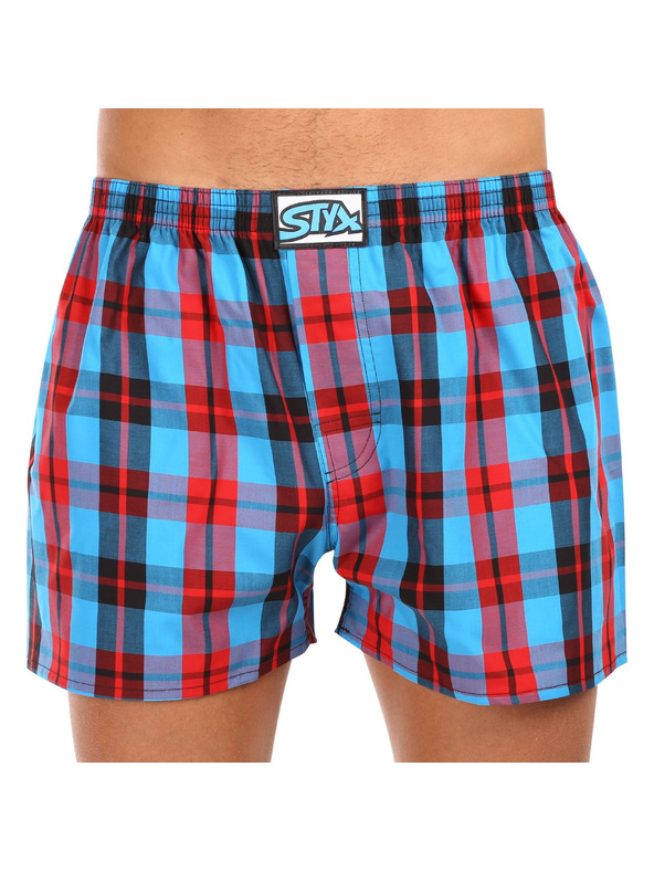 Styx Sada tří - pánské trenky Styx klasická guma vícebarevné