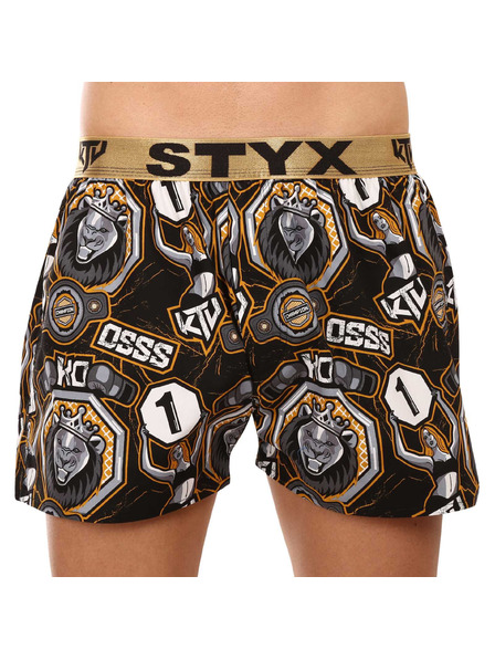 Styx Sada dvou - pánské trenky Styx art / KTV sportovní guma