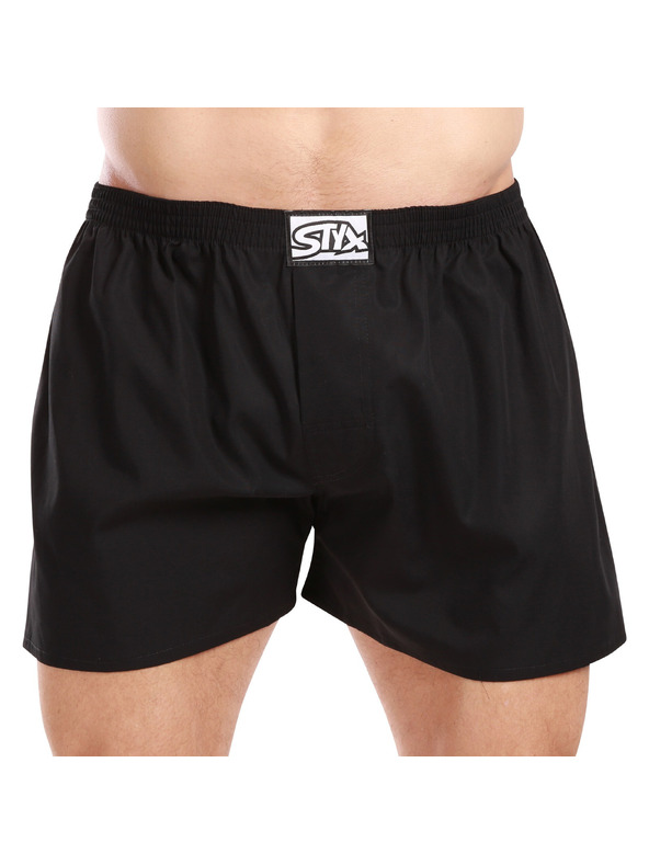 Styx Sada pěti - pánské trenky Styx klasická guma černé