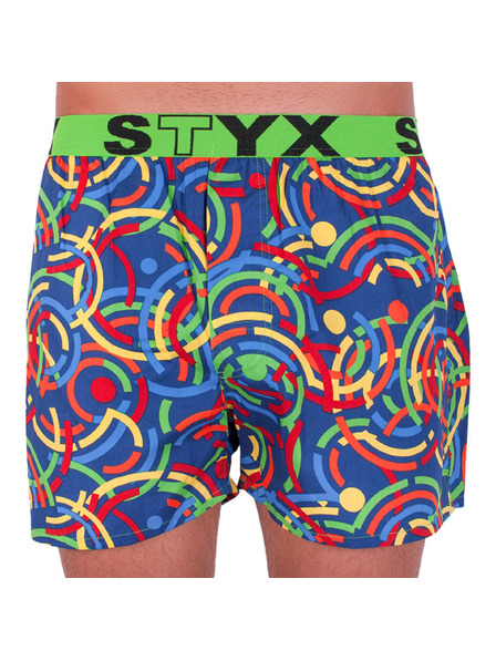 Styx Pánské trenky Styx art sportovní guma barevné
