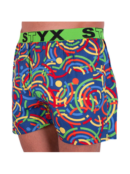 Styx Pánské trenky Styx art sportovní guma barevné