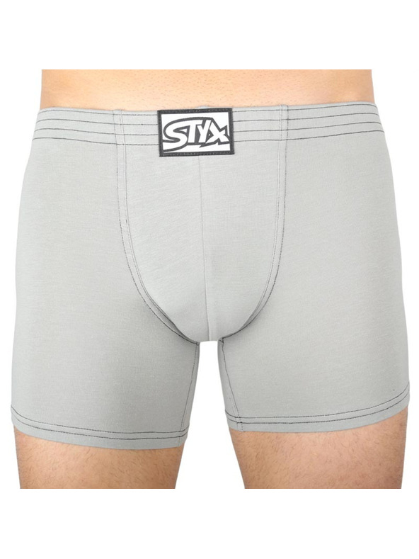 Styx Sada tří - pánské boxerky Styx long klasická guma
