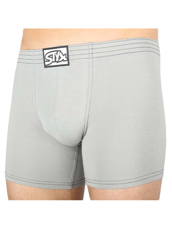 Styx Sada tří - pánské boxerky Styx long klasická guma