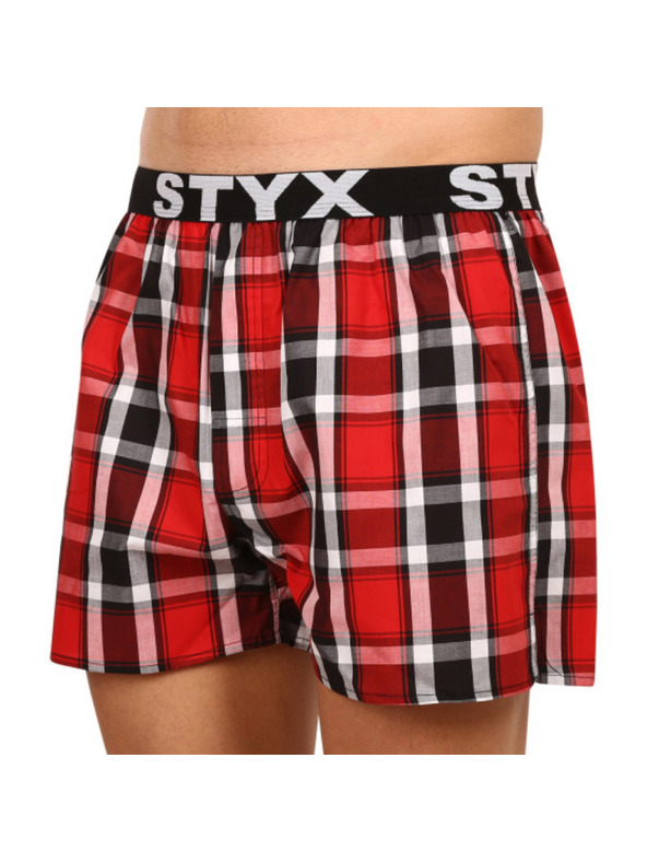Styx Sada pěti - pánské trenky Styx sportovní guma vícebarevné