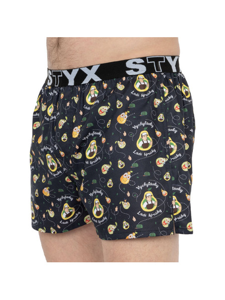 Styx Pánské trenky Styx art sportovní guma Vychytávky Ládi Hrušky hruška
