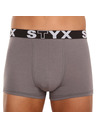 Styx Sada tří - pánské boxerky Styx sportovní guma vícebarevné