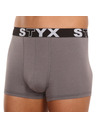 Styx Sada tří - pánské boxerky Styx sportovní guma vícebarevné