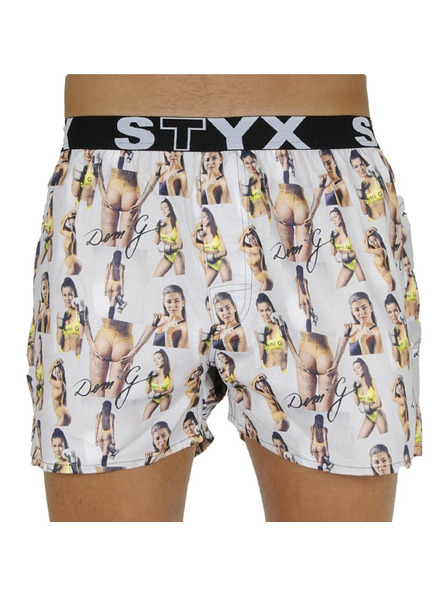 Styx Pánské trenky Styx art sportovní guma - Deni G - limitovaná edice