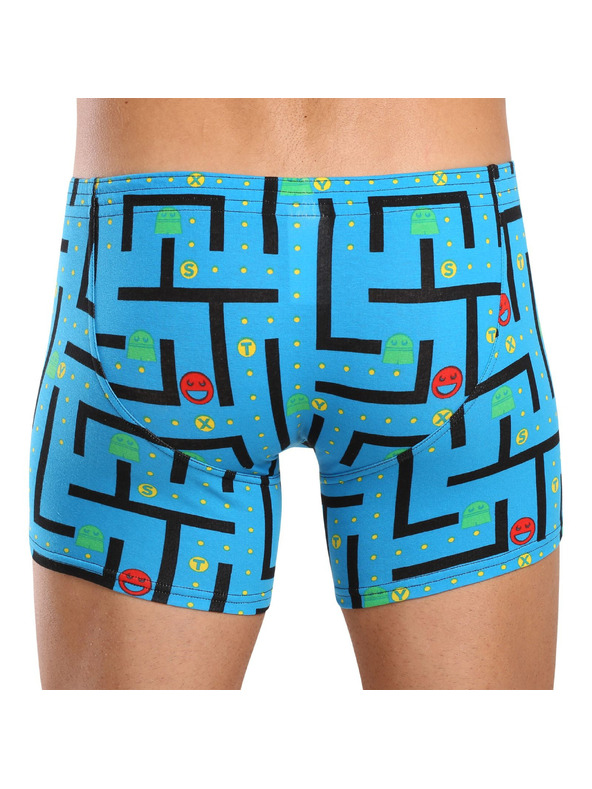 Styx Sada šesti - pánské boxerky Styx long art klasická guma vícebarevné