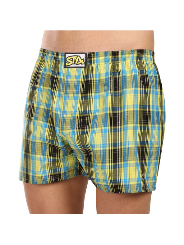 Styx Sada deseti - pánské trenky Styx klasická guma vícebarevné