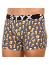 Styx Sada tří - pánské boxerky Styx long art sportovní guma vícebarevné