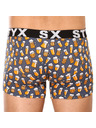 Styx Sada tří - pánské boxerky Styx long art sportovní guma vícebarevné
