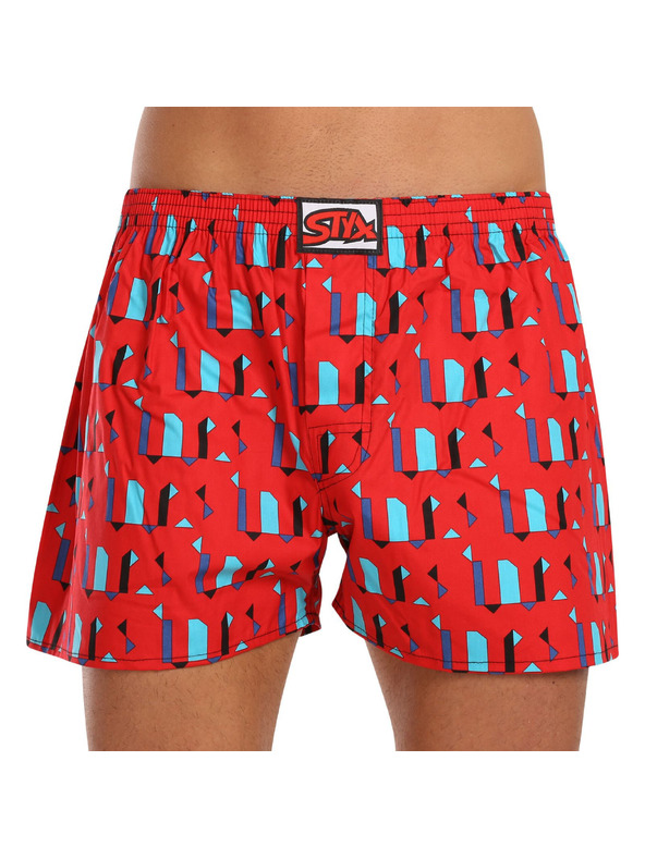 Styx Sada pěti - pánské trenky Styx art klasická guma vícebarevné