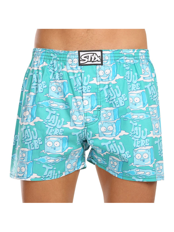 Styx Sada pěti - pánské trenky Styx art klasická guma vícebarevné