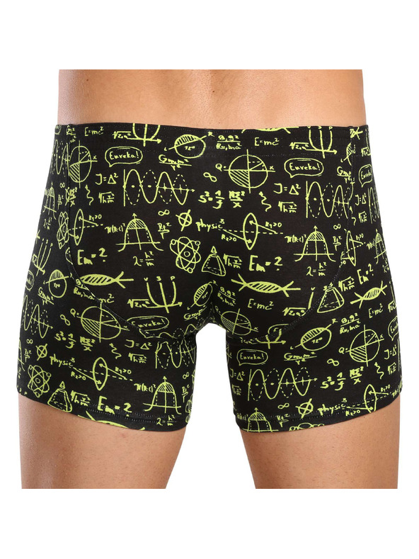 Styx Sada tří - pánské boxerky Styx long art klasická guma vícebarevné
