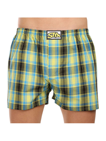 Styx Sada pěti - pánské trenky Styx klasická guma vícebarevné
