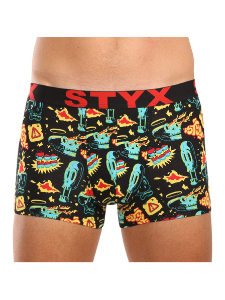 Styx Pánské boxerky Styx art sportovní guma nadrozměr toohot