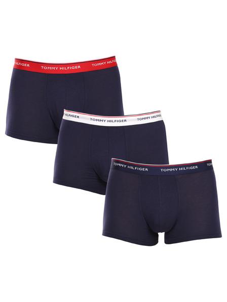 Tommy Hilfiger Sada tří - pánské boxerky Tommy Hilfiger tmavě modré