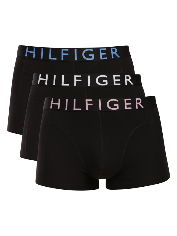 Tommy Hilfiger Sada tří - pánské boxerky Tommy Hilfiger černé