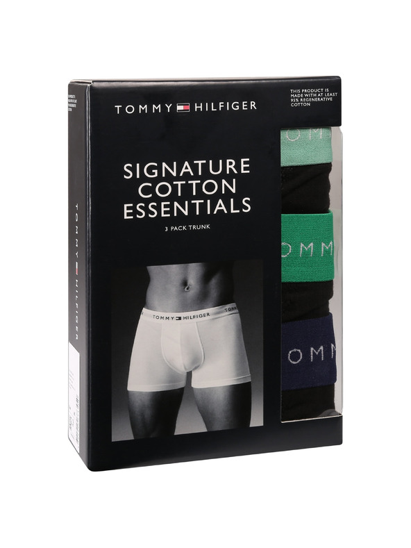 Tommy Hilfiger Sada tří - pánské boxerky Tommy Hilfiger černé