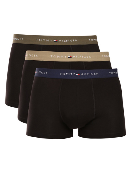 Tommy Hilfiger Sada tří - pánské boxerky Tommy Hilfiger černé