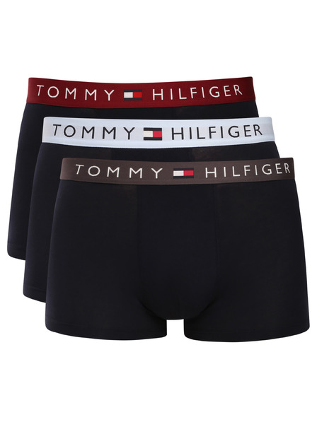 Tommy Hilfiger Sada tří - pánské boxerky Tommy Hilfiger černé