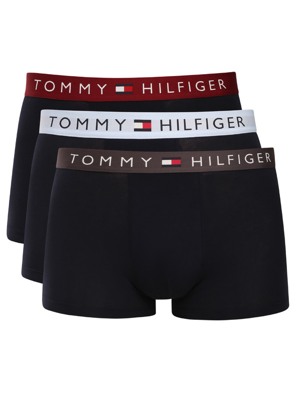 Tommy Hilfiger Sada tří - pánské boxerky Tommy Hilfiger černé
