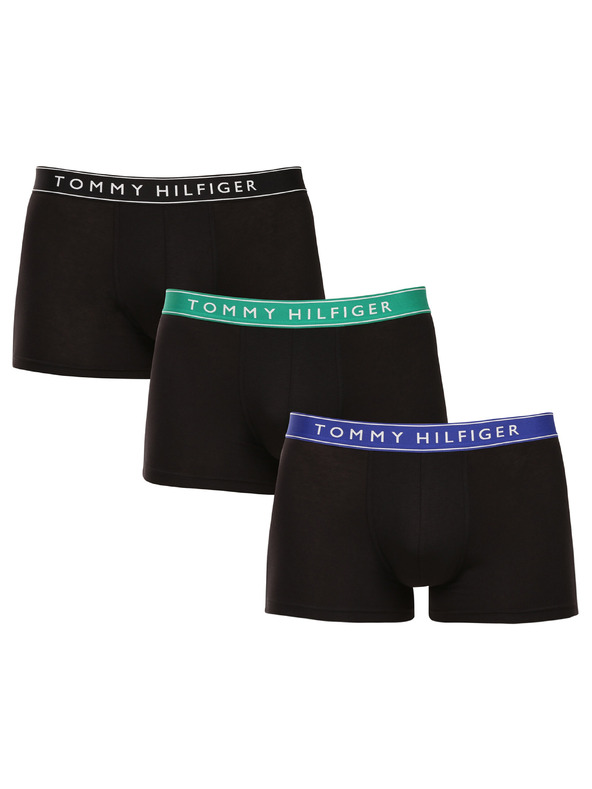 Tommy Hilfiger Sada tří - pánské boxerky Tommy Hilfiger černé